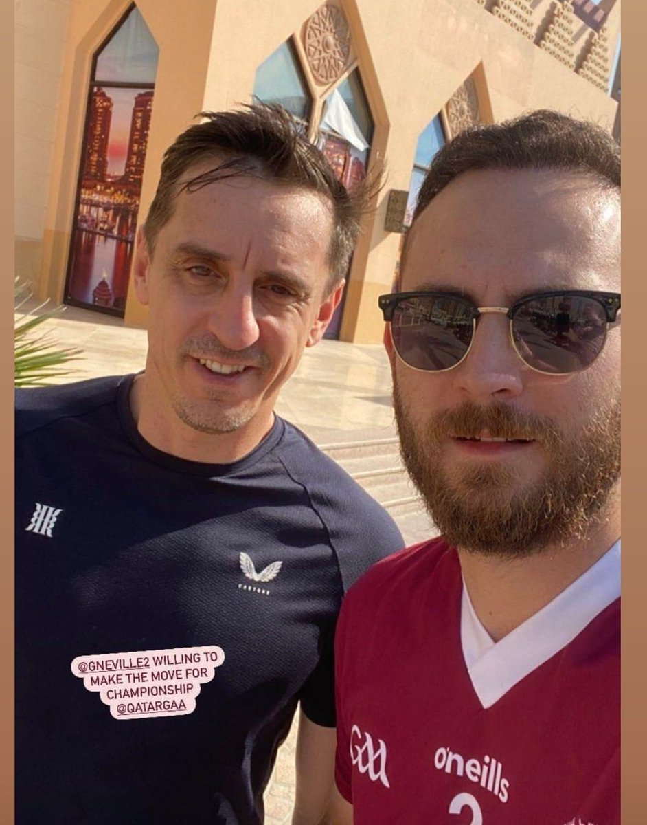 <a href="/QatarGAA/">Qatar GAA</a> announcing their 2 new signings for the World Games 2023 in Derry...

<a href="/GAAmiddleEast/">Middle East GAA</a> <a href="/officialgaa/">The GAA</a>