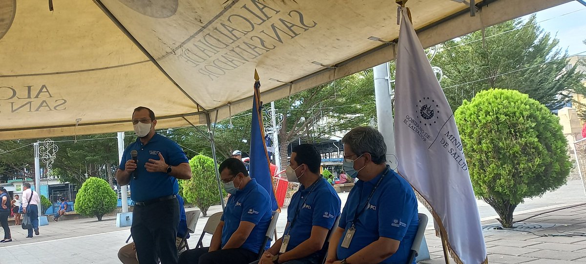 conDuarte's tweet photo. Junto @SaludSV en la #PlazaLibertad estamos iniciando la semana de concientizacion de la #ResistenciaAntimicrobiana #RAM2022 @CSSP_SV #ComisionNacionalRAM #ElSalvador https://t.co/vA2jKVgWay