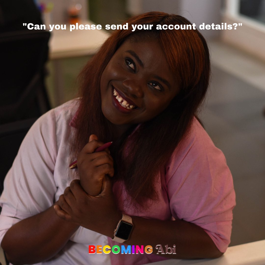BecomingAbi's tweet photo. Salary week don come o!
Which one are you??๐๐
Meanwhile, BecomingAbi is still showing on Netflix, so if you haven't seen it yet, this your sign to go and see it.
#BecomingAbi #becomingabiseries
#evolvinglightstudios https://t.co/SkELLDrnI5