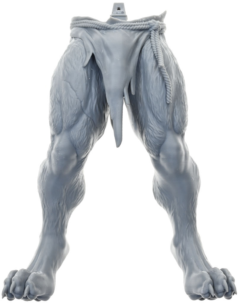 lsiwolf's tweet photo. @justGruff's Blaidd lower bodies has 3 options. Option 2 is naked under the loincloth. https://t.co/cUEOxdPXbz