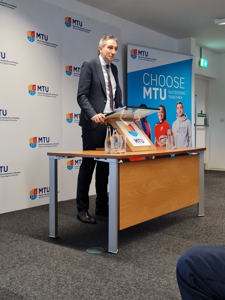 Always a welcome guest <a href="/MTU_ie/">Munster Technological University</a> <a href="/SimonHarrisTD/">Simon Harris TD</a> delivered the good news in person that the Kerry Campus Learner Centre building is progressing under the Technological Sector Strategic Projects Fund. This will be an invaluable resource for students and staff.