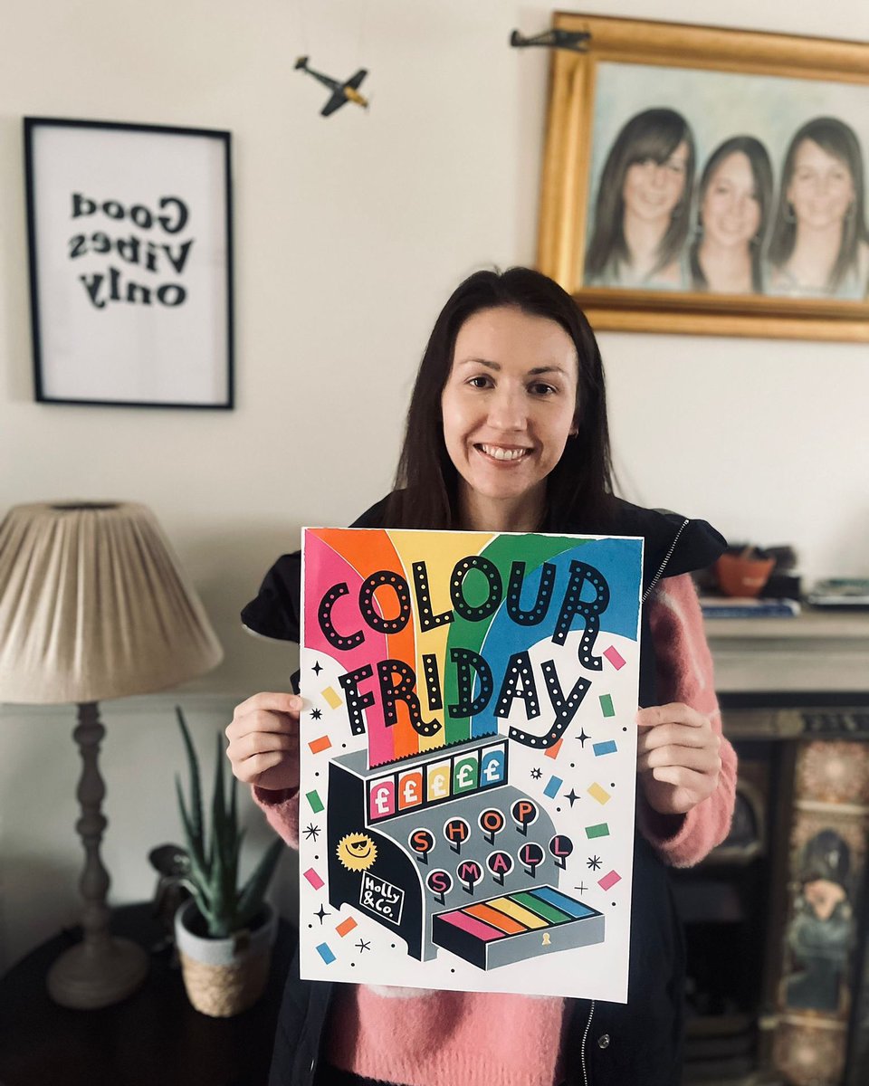 majandmacprints's tweet photo. This week is #colourfriday and we’re very excited to be supporting this campaign by @HollyLTucker 🌈 

Want to know how you can help? Please support your Small, local independent businesses this Friday and for Christmas 🎄 

#smallbusiness #smallbusinessuk #SmallBiz #Christmas https://t.co/pPfdFPbndk