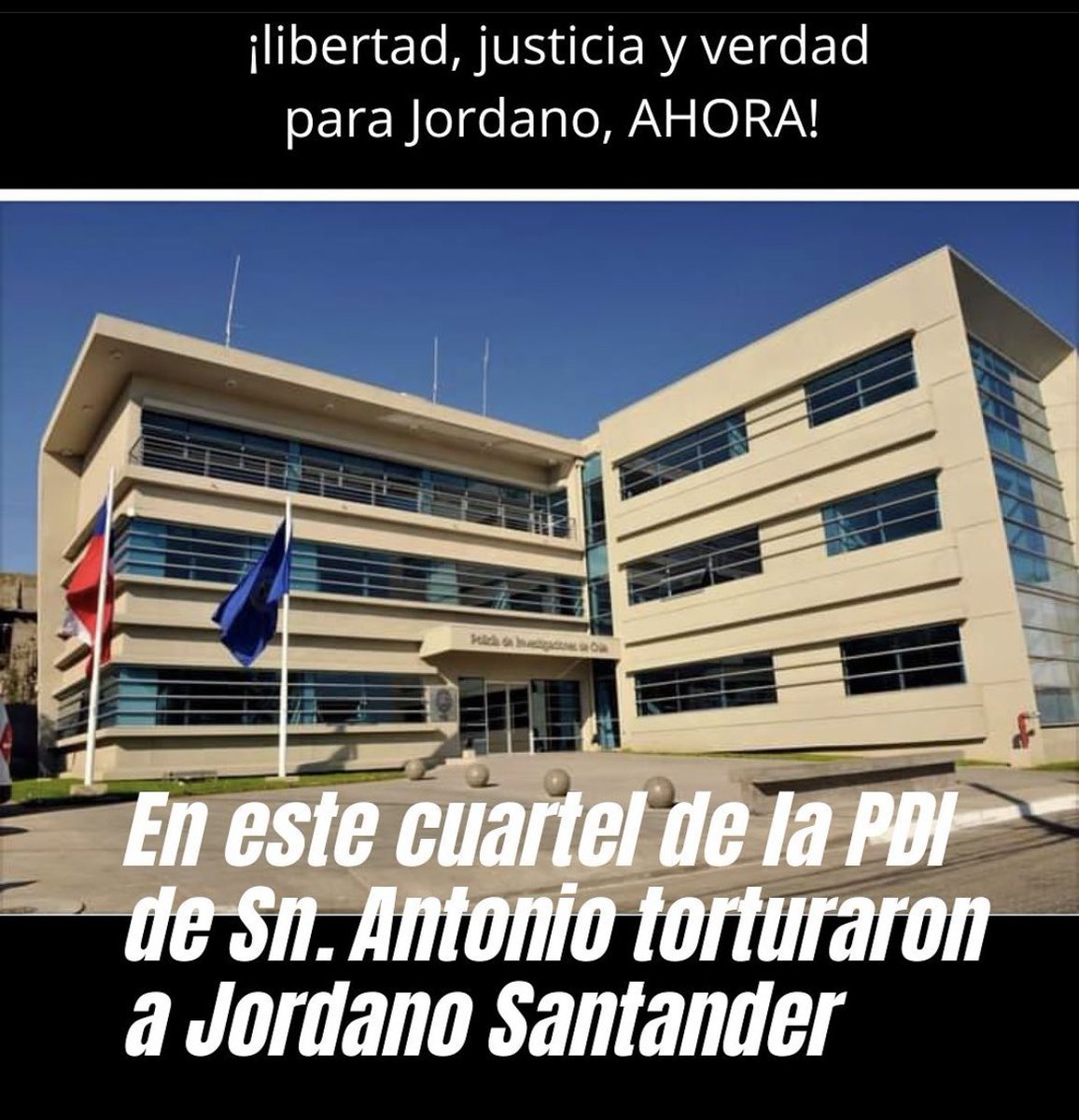 Rebelde_1312's tweet photo. A mi hermano el Toto lo torturaron y lo sigue torturando la PDI. Resiste hermano, ni sus montajes ni jaulas serán eternas #LibertadParaJordanoSantander #LaPDIMiente #EnChileSeViolanLosDDHH #EnChileSeTortura https://t.co/cnuTSaXdpg