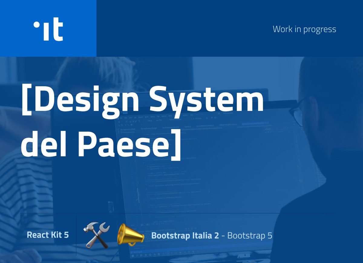 developersITA's tweet photo. Design system del Paese: sono partiti i lavori per l'aggiornamento del kit #React a #BootstrapItalia 2 (basato su #Bootstrap5).
Commenti e contributi di tutta la community sono più che benvenuti per far crescere il #DesignSystemdelPaese! 🧵 https://t.co/6lXOlJUhI0