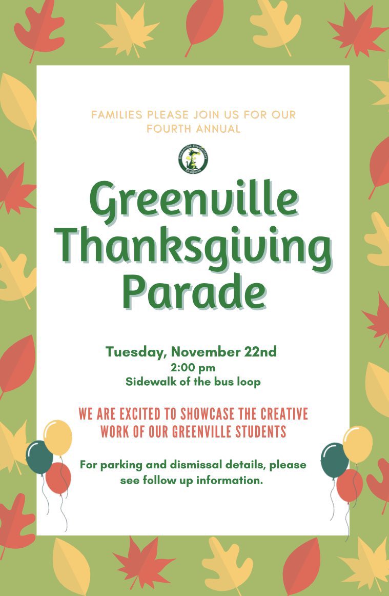 We hope to see everyone tomorrow!!! It’s going to be so much fun!!