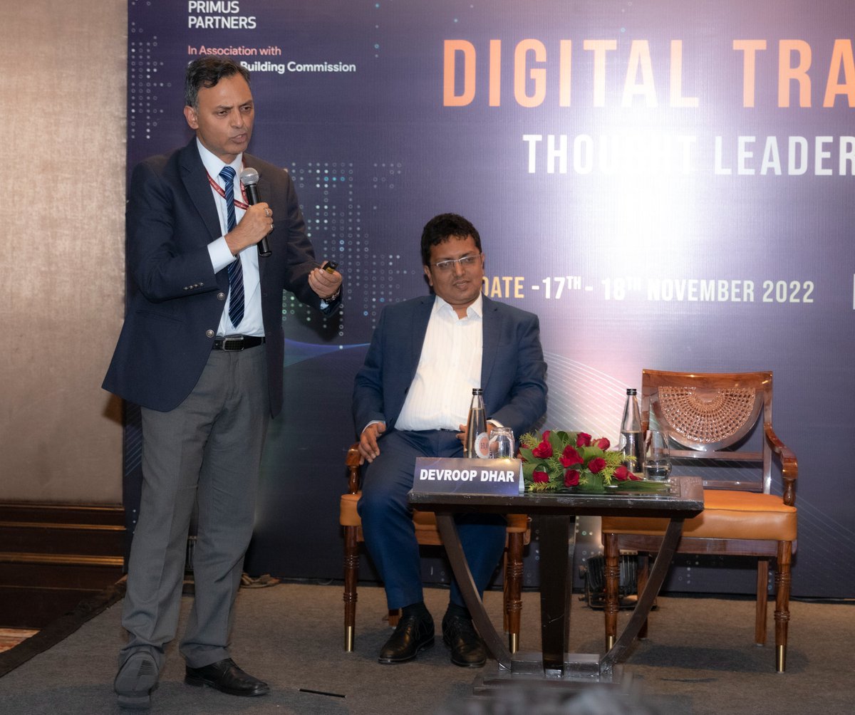 ManuSri_IITD's tweet photo. Pleasure to share about #MadhyaPradesh initiative in session 'Leveraging #Technology to drive #innovation in public #health' in "Digital Transformation Thought Leadership Program" organised by @partners_primus &amp; Capacity Building Commission. 
1/3 https://t.co/I33nZjL2it