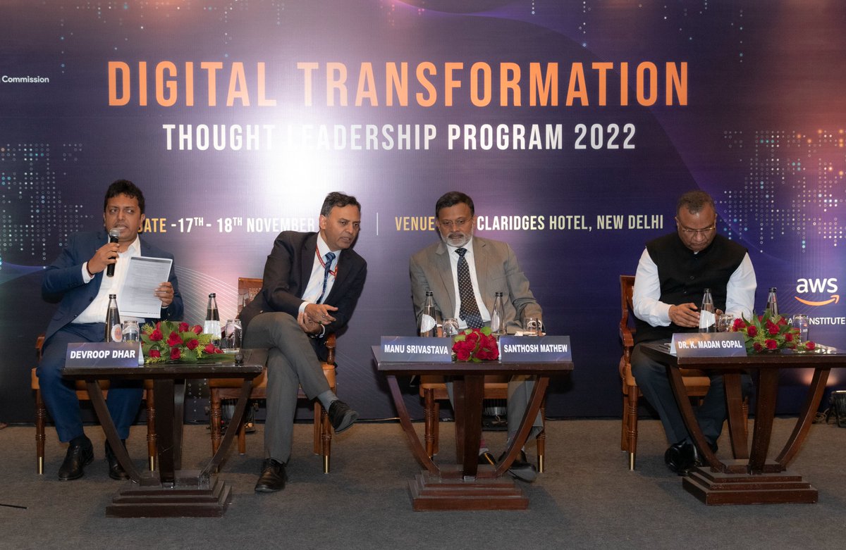 ManuSri_IITD's tweet photo. Pleasure to share about #MadhyaPradesh initiative in session 'Leveraging #Technology to drive #innovation in public #health' in "Digital Transformation Thought Leadership Program" organised by @partners_primus &amp; Capacity Building Commission. 
1/3 https://t.co/I33nZjL2it