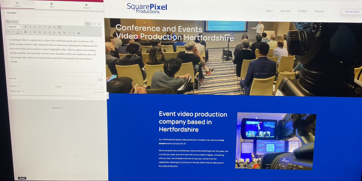 squarepixelprod's tweet photo. It’s been a while but today I have been able to give my website a bit of an update. 

https://t.co/VuKb4YA5RT https://t.co/3n3Pxopvdj