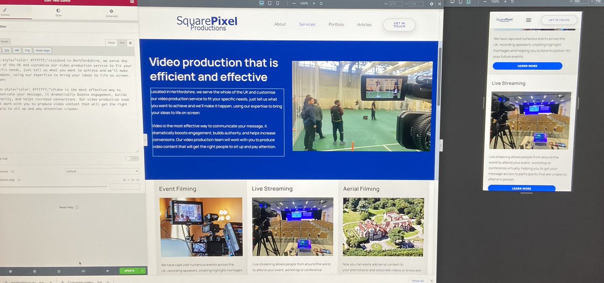 squarepixelprod's tweet photo. It’s been a while but today I have been able to give my website a bit of an update. 

https://t.co/VuKb4YA5RT https://t.co/3n3Pxopvdj