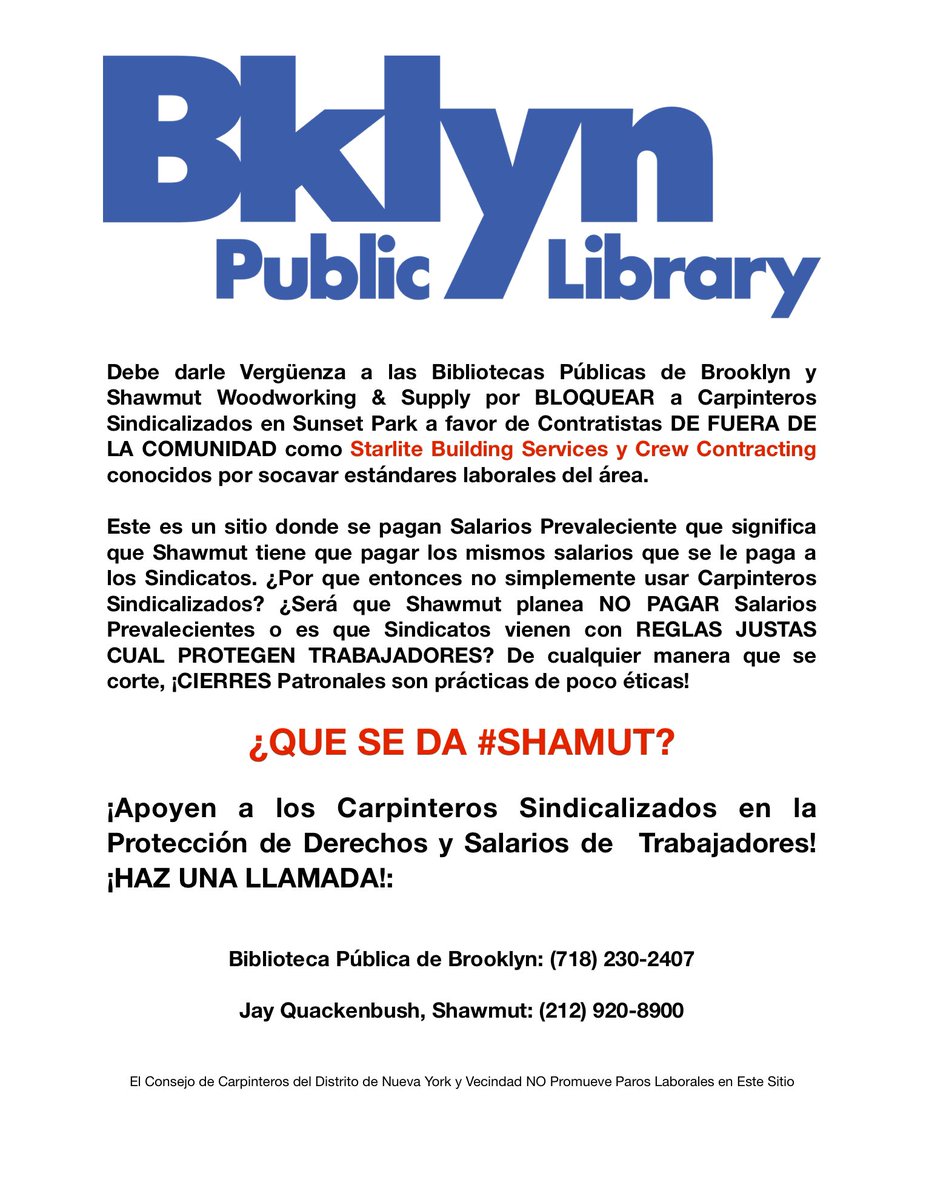 CarpRatPatrol's tweet photo. @BKLYNlibrary ##BPL125 #ShawmutProud? #SunsetParkLibrary #Brooklyn https://t.co/7ayy0I6vQJ