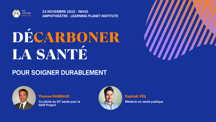 AteliersMercure's tweet photo. Nouvelle conférence @AteliersMercure x @theShiftPR0JECT ce mercredi 23/11 au @lpiparis_ sur la #décarbonation du système de #santé 🌍🩺! 
Venez nombreux, l'entrée est libre et la conférence sera suivie d'un moment d'échange avec les intervenant📢 https://t.co/CsqWV1zemf