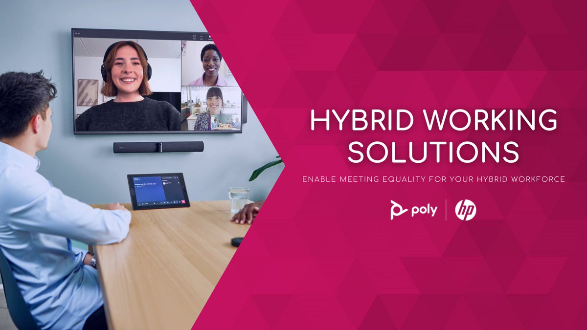 AvoiraLimited's tweet photo. Explore our Poly Solutions to enable meeting equality for your Hybrid Workforce.
We can provide you with all the video and audio solutions your business needs
Contact us to find out more
https://t.co/knDNPpzh44
#HybridWorking #WorkFromHome #PolyHp #MeetingEquality https://t.co/fuUuMxoefI