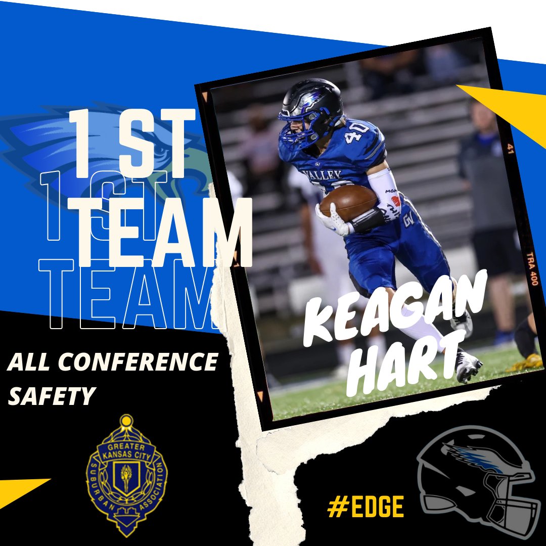 🥇🏈 2022 First Team Suburban White Division All Conference Team #All4One <a href="/KeaganHart/">Keagan Hart</a>
