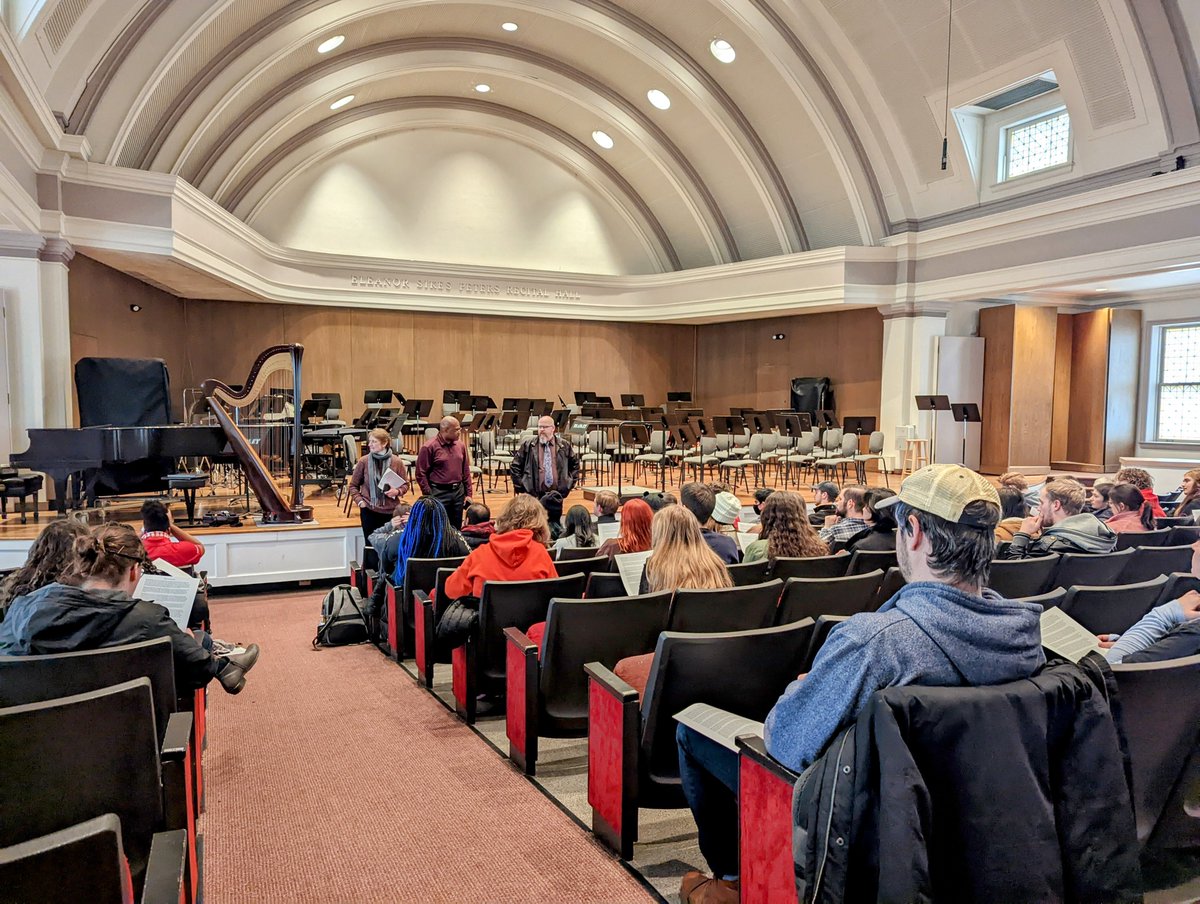 BradleyContEd's tweet photo. We had a wonderful weekend collaborating with the Bradley Music Department on the @bradleyu  Wind Band Conducting Symposium. A big thank you do Dr. Darrell Brown, Dr. Wexley Broadnax, and Diane Soelberg for sharing their knowledge to conductors from the Midwest. https://t.co/xr9lpkpJsZ