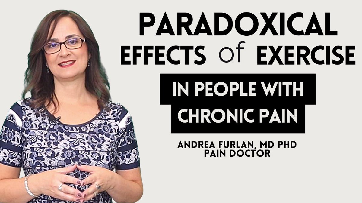 adfurlan's tweet photo. Do you know why people with #ChronicPain have worsening pain after they #EXERCISE?
Watch my latest YouTube 📽️video to learn.
👉 https://t.co/loQd9TNR6q
#MedTwitter #MedTuber #ExerciseIsMedicine https://t.co/dt5lQlLOCP