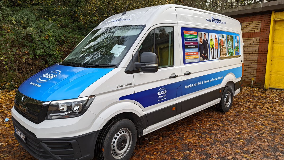 daniel_signs's tweet photo. Part wrap completed over the weekend for @rugbi_industrial. Another MAN TGE van supplied by @wgdavies.
 #localbusiness #metamarkmdx #vehiclegraphic #vangraphics #mantge #metamark #swansea https://t.co/q1iiZG2tvc