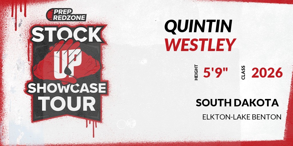 PrepRedzoneDAK's tweet photo. Welcome Class of 2026 Quintin Westley (@WestleyQuintin) of Elkton-Lake Benton HS to the @PrepRedzoneDAK Showcase on 12-4 @ Presentation College Winter Dome. 

🔥🏈 #PRZStockUpDakotas 🏈🔥

Register NOW! 👇  https://t.co/YPjfOEhAKg https://t.co/Im5DuKjiyq