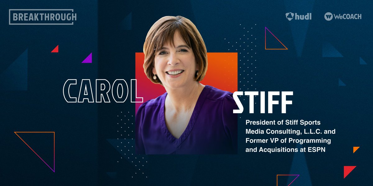 BreakThrough Summit (@breakthroughdls) on Twitter photo How to describe <a href="/CStiffwin/">Carol Stiff</a>?
🏀Women's Basketball Hall of Fame inductee
🔥President of Stiff Sports Media Consulting, LLC
📺31-year veteran of ESPN
⛹️♀️Chairperson of the Women’s Sports Network Advisory Board
That doesn’t even cover it. See her Dec. 16: bit.ly/3rfd87H. How to describe <a href="/CStiffwin/">Carol Stiff</a>?
🏀Women's Basketball Hall of Fame inductee
🔥President of Stiff Sports Media Consulting, LLC
📺31-year veteran of ESPN
⛹️♀️Chairperson of the Women’s Sports Network Advisory Board
That doesn’t even cover it. See her Dec. 16: bit.ly/3rfd87H.