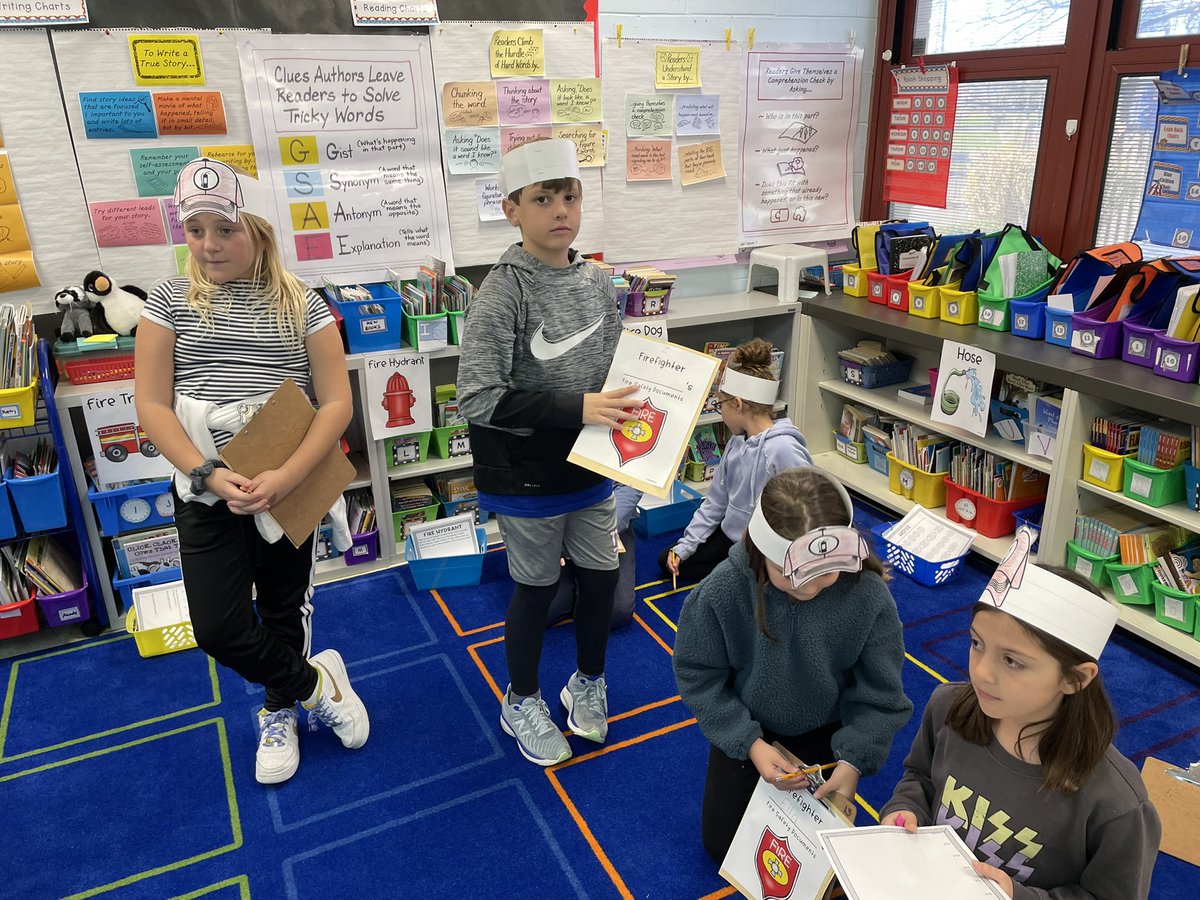 A math transformation! We are firefighters and we survived our training (in firefighting &amp; multiplication!) 🧯🔥 <a href="/MBS_Pride/">Monmouth Beach School</a> <a href="/MsCiaglia/">Danielle Ciaglia</a>