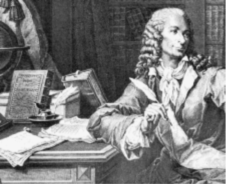 Today in Masonic history, François-Marie Arouet was born in 1694. Better known by #Voltaire, Bro. Arouet was a French philosopher &amp; intellectual during the Enlightenment. In his writings, he fought passionately in support of equality &amp; freedom of speech. bit.ly/3V3a3VQ