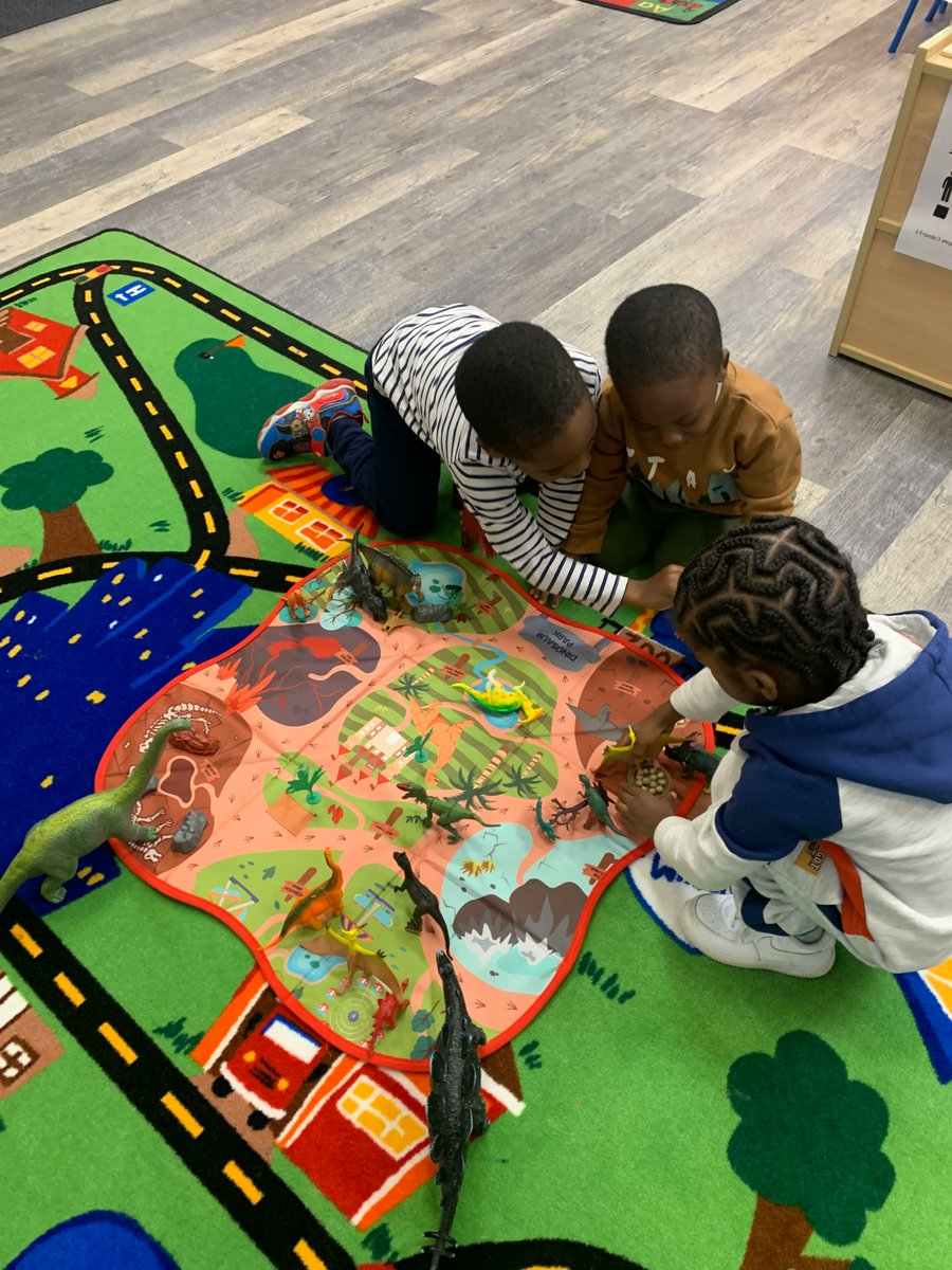 newhavenymca's tweet photo. This month, in our preschool program, we’re learning about all things Dino! From dinosaur names, to size, to noises, we’re learning it all. Learning is so much fun! #YMCA #ForYouthDevelopment https://t.co/xKr9hnAaBb