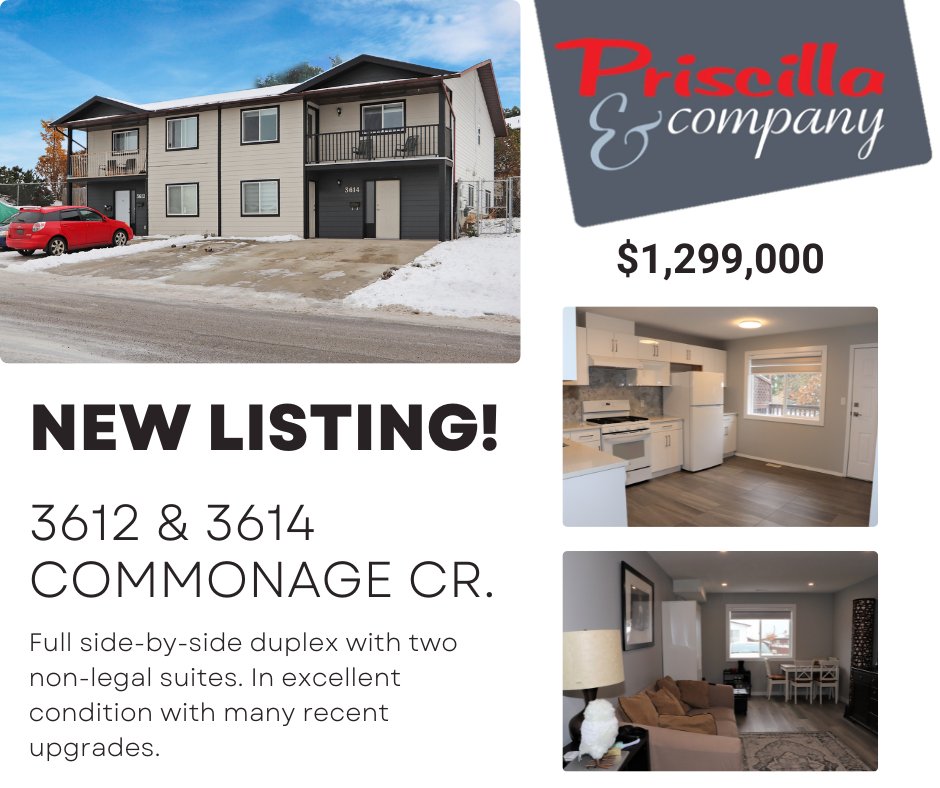 NEW LISTING - Great investment opportunity! Full side-by-side duplex with 2 non-legal suites. In excellent condition with many recent upgrades. Large corner lot just two blocks to Mission Hill Elementary and walking distance to downtown and the Hospital. ow.ly/IEmz50LIAQV