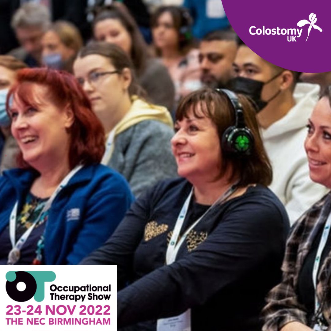 We're looking forward to @TheOTShow on Wednesday at the NEC, an excellent opportunity to network with health professionals and raise awareness of all we do. If you'll be there, drop by stand D71 and say 🖐 to Max and Giovanni. #stomaaware #occupationaltherapy #theotshow