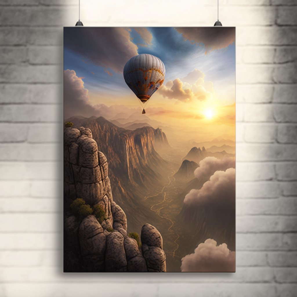 PicturesBeyond's tweet photo. Hot air Balloon ❤️❤️

#hotairballoon #ballon #aiart #midjourney #dalle2 https://t.co/qMpNT3HfN8