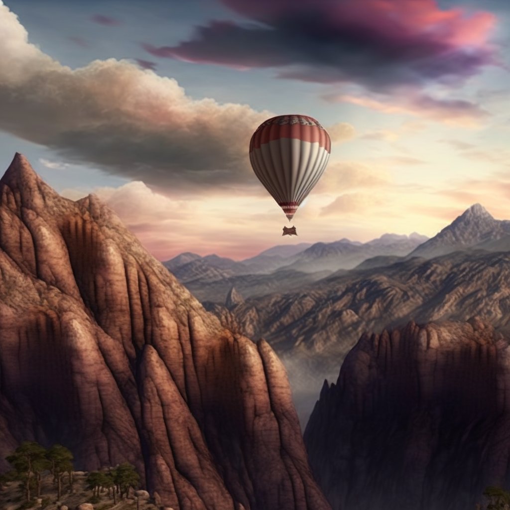 PicturesBeyond's tweet photo. Hot air Balloon ❤️❤️

#hotairballoon #ballon #aiart #midjourney #dalle2 https://t.co/qMpNT3HfN8