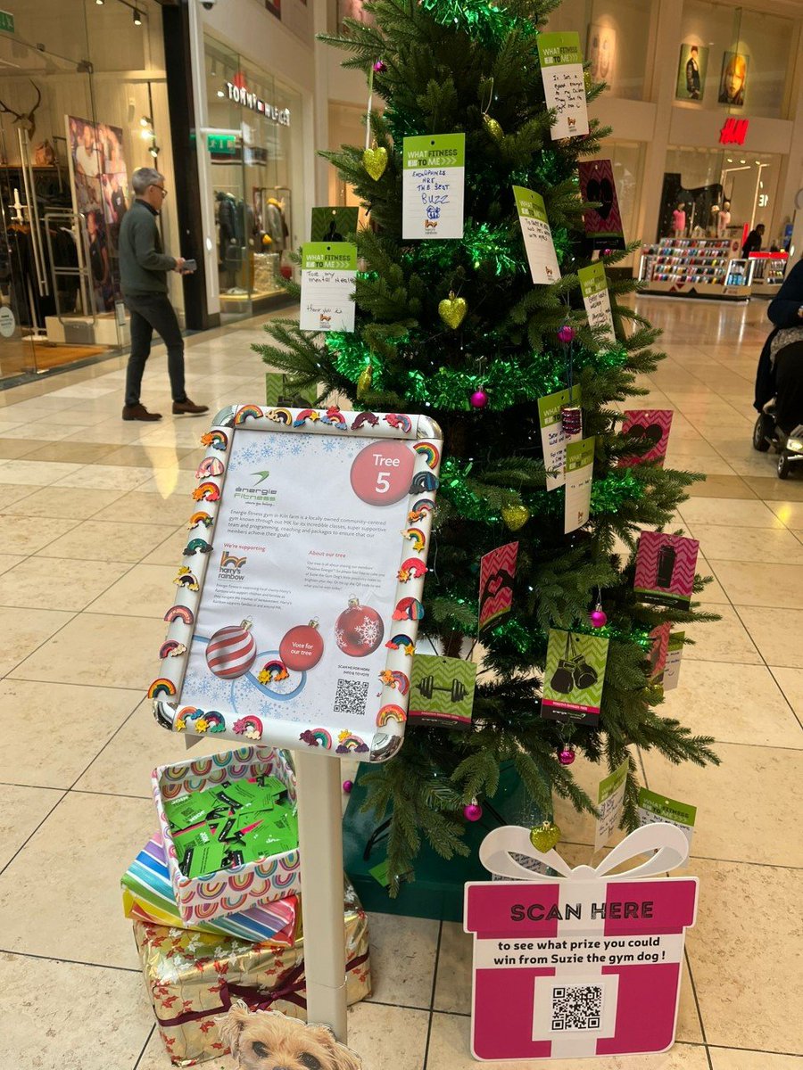 harrysrainbow's tweet photo. We are thrilled to be taking part in the Community Christmas Tree Festival at @Midsummerplace this year!

We are so thankful to have the support of @EFMiltonKeynes who have sponsored &amp; decorated the tree.

Vote for no.5 tree here > https://t.co/oBjCDp89Ec

Thank you in advance 💛 https://t.co/duhu9MzzYa