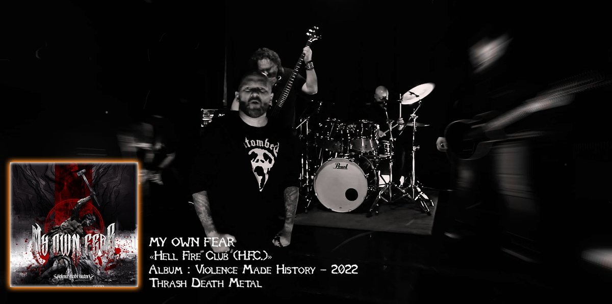 MusicRecordsFR1's tweet photo. ��� [OFFICIAL VIDEO] 🎥
"Hell Fire Club" de My Own Fear 
https://t.co/2VFmvD3lOV
💿 : https://t.co/83KnezCEqS
📲 : https://t.co/5MdULhETq9
https://t.co/koywucCdMd 
#musicrecordsfrance #metal #thrashmetalband #hardcoremusic #myownfear #deathmetal #thehauntedmetal #sepultura #death https://t.co/Jse09EhOxW