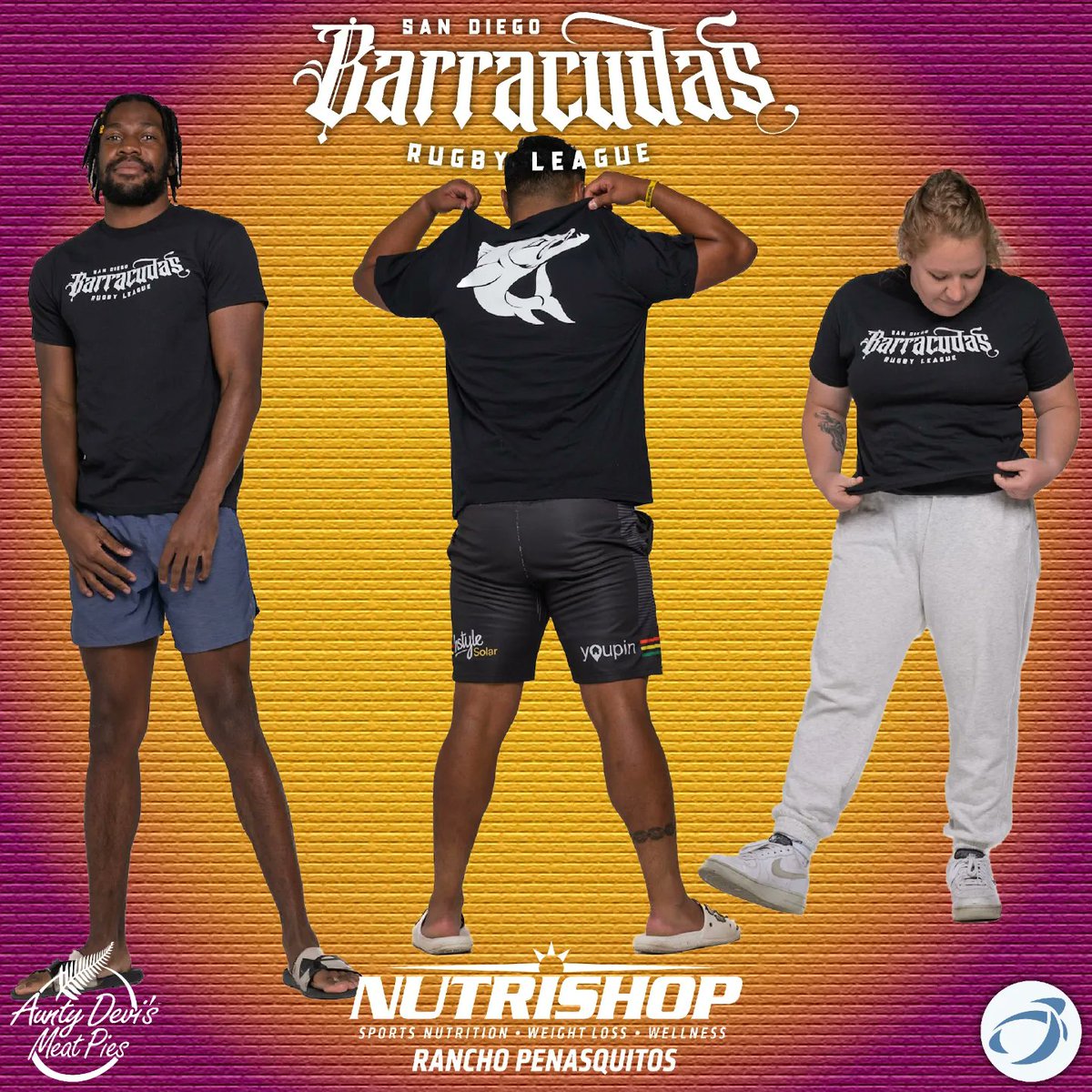 SD_Barracudas's tweet photo. Here it is! The moment you've been waiting for, the 2023 Barracudas uniform!

Head to our store to get all your Cudas merch, and for a limited time you can get 20% off in our Black Friday sale, use the code 'blackfriday' at checkout!

https://t.co/7jPhMIQGLm

#CudasMakingWaves https://t.co/7qXr4FFw5g