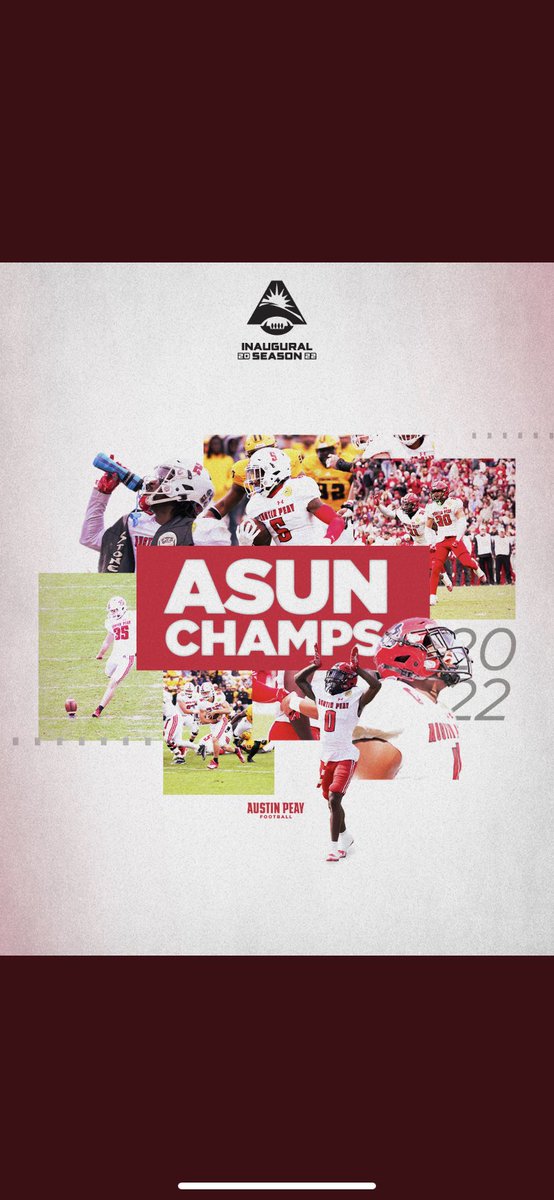 Scotty Walden (@coachswutep) on Twitter photo Watching recruits all day today
🔥🔥🔥
Who’s the next BIG time #LionChaser ready to join our Culture‼️?
Excited to find the next wave of OKGs who will lead <a href="/GovsFB/">Austin Peay Football</a> to ANOTHER <a href="/ASUN_Football/">ASUN Football🏈</a> RING 💍
#🅿️ushin🅿️eay23 💥 Watching recruits all day today
🔥🔥🔥
Who’s the next BIG time #LionChaser ready to join our Culture‼️?
Excited to find the next wave of OKGs who will lead <a href="/GovsFB/">Austin Peay Football</a> to ANOTHER <a href="/ASUN_Football/">ASUN Football🏈</a> RING 💍
#🅿️ushin🅿️eay23 💥