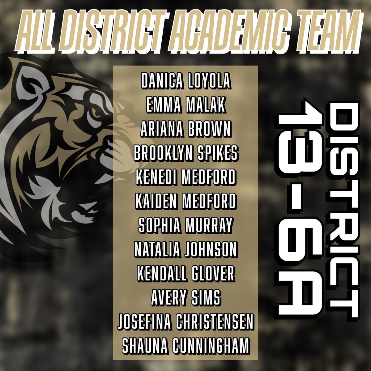 Congratulations!!! A team full of BRAINS and TALENT!!📚🏐