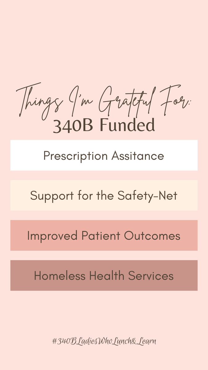 Felicity_Rx's tweet photo. #340BThankful https://t.co/yeKcwMZxm6
