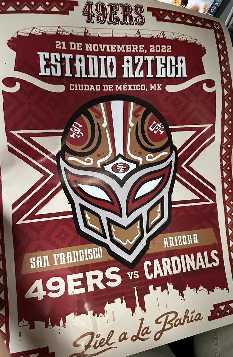 DerrianCarter00's tweet photo. Yesterday, @Liam_Barrett11 and I visited @PincheGringoBBQ in Mexico City, where the @49ers turned the restaurant into their official fan headquarters.

#49ers fans from Mexico and the United States have taken over Mexico City ahead of Monday Night Football. @sportscronkite https://t.co/heG85ja3tb