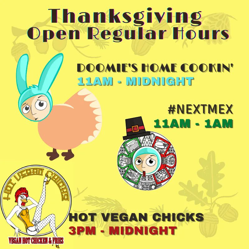 Doomies's tweet photo. For more than a decade, we've always planned to be there for you should you need us, every single day of the year 🌱
https://t.co/2XC8ByDtw7
#vegansofla #veganthanksgiving #losangeles #thanksgiving2022 #hollywood #eastla #cityterrace https://t.co/gqe98u513R