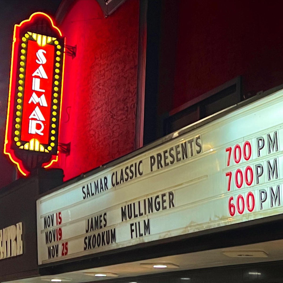 jamesmullinger's tweet photo. What an incredible venue to do stand up in! A 1949 movie theatre! Thank you Salmon Arm, British Columbia! @TrainWreckCom #salmonarm #standupcomedy #trainwreckcomedy @SalmonArmBC @SalmonArm https://t.co/Z7idmLSQO7