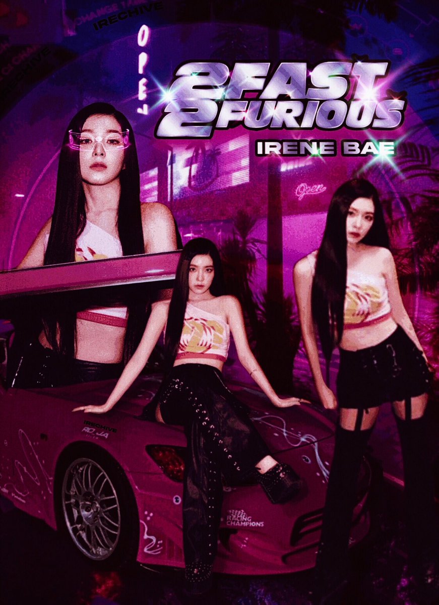 irechive's tweet photo. #IRENE : 2 Fast 2 Furious https://t.co/uAQTUicmlu