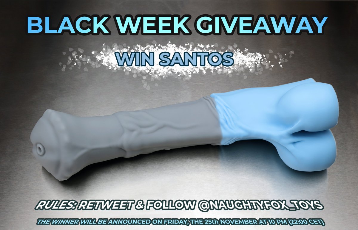 Black Week is here and with it a new Giveaway.🎁

⭐In addition, we are offering a 15% discount on all our Products from Today!⭐
Check Out Now: etsy.com/shop/NaughtyFo…
