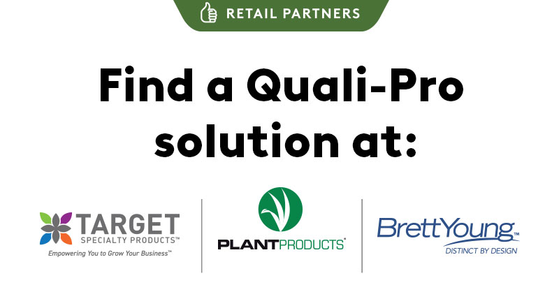 Quali_Pro_CAN's tweet photo. Speak to one of our retail partners today about Quali-Pro’s range of highly effective fungicides with multiple modes of action and a complete suite of actives.

Target Specialty Products: @TargetSpecCanW @TargetSpecCanE 
Plant Products: @TurfPlantProd
BrettYoung: @BYTurf