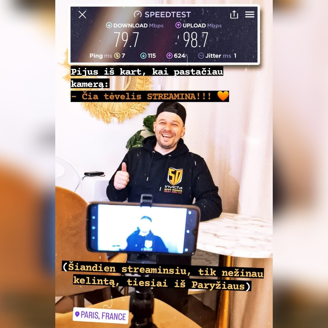 BUS ŠIANDIEN, TIK NEŽINAU KELINTĄ.... 
Einam pachekinti vakarinio Paryžiaus, kai grįšim ir veikai eis miegučia, pasikursiu kokiai valandikei papliurpti!!! 🥳🥳🥳
(susigalvojite klausimų ir temų)