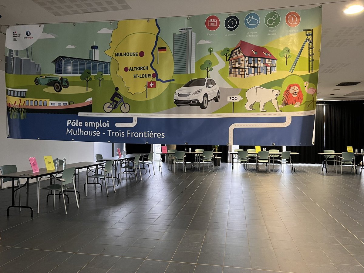 C’est parti 📣, nous vous attendons nombreux au forum #création- #reprise #entreprise. 🗓Demain je me lance !   💡 #RDV au Parc des expositions de Mulhouse de 9h à 13h avec @poleemploi_GE, <a href="/MulhouseAgglo/">Mulhouse Alsace Agglomération - m2A</a>, <a href="/ccialsace/">CCI Alsace Eurométropole</a> <a href="/CMAFrance_/">CMA France</a> <a href="/regiongrandest/">Région Grand Est</a> …