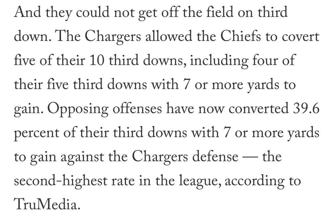 Guilty As Charged Podcast on Twitter "The Chargers third down and long