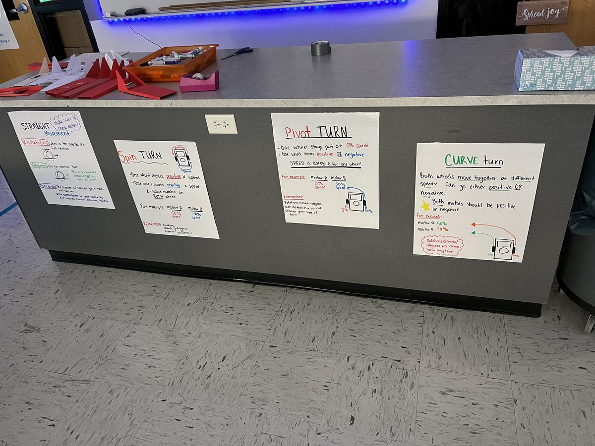 MsMyers5's tweet photo. Finally took the time to get my turn posters made😂😂 hopefully this helps the new robot drivers🤷🏼‍♀️ https://t.co/yBj00sgsVh