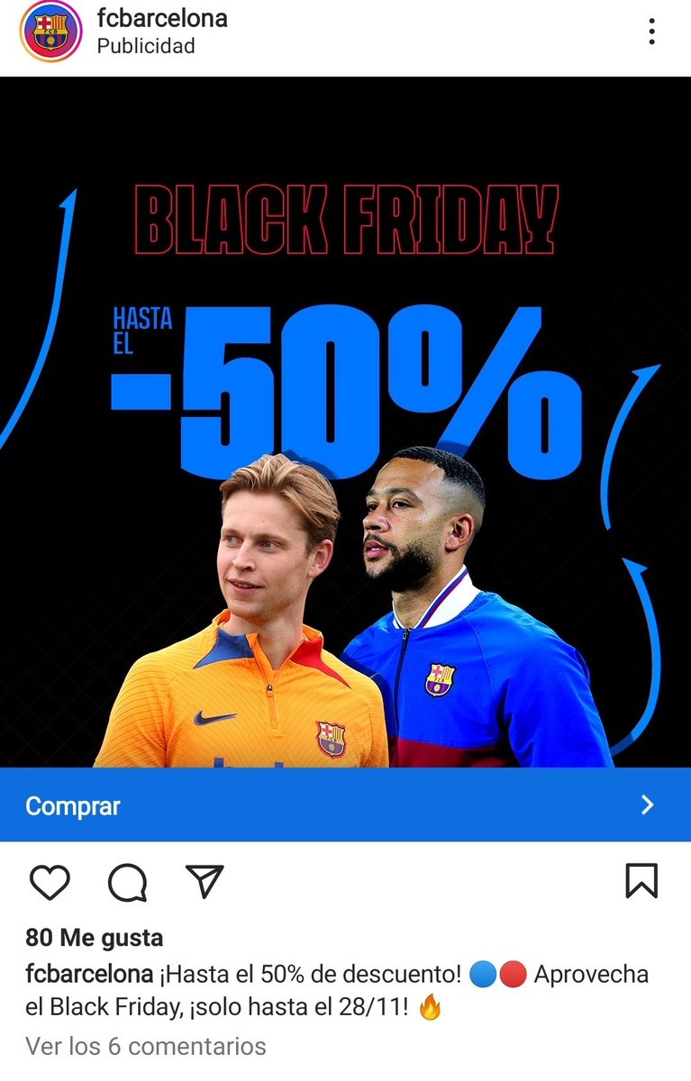 Serà distret aquest #Mercato... #BlackFriday

<a href="/Memphis/">Memphis Depay</a> <a href="/DeJongFrenkie21/">Frenkie de Jong</a> <a href="/FCBarcelona_cat/">FC Barcelona</a>