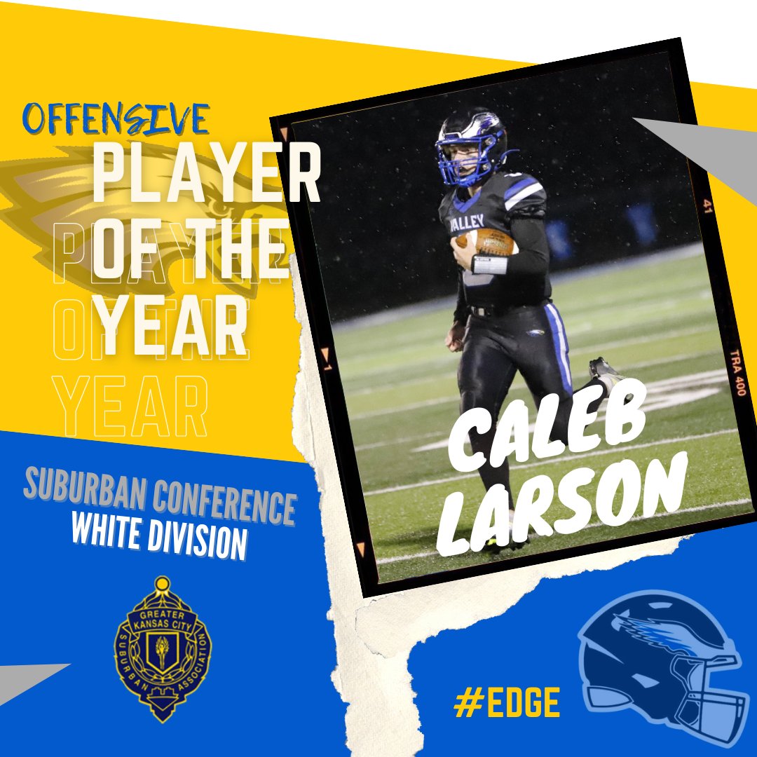 🏆🦅 Eagles Nation give a huge shoutout to the Suburban White 2022 OFFENSIVE PLAYER OF THE YEAR <a href="/caleb_larson21/">Caleb Larson</a> #All4One
