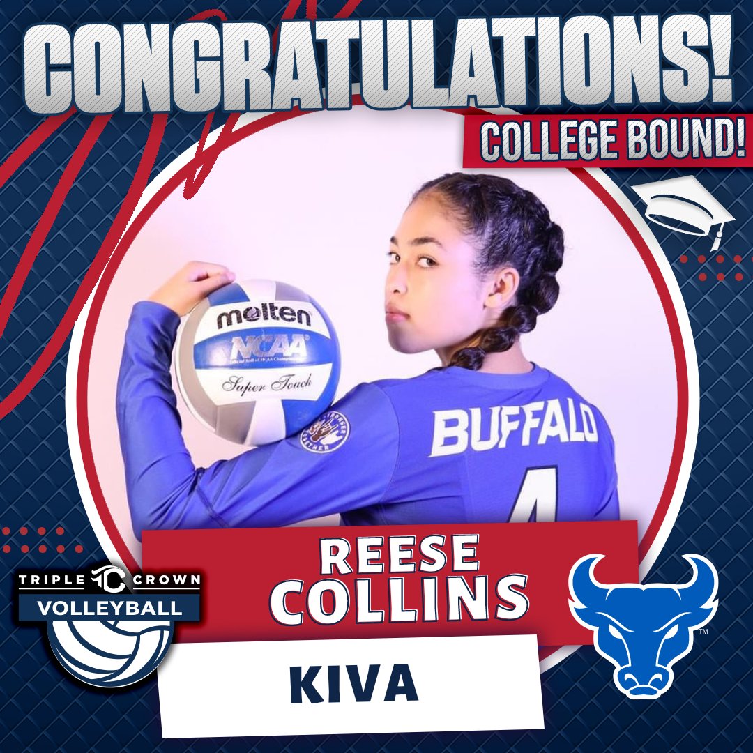 TCVolleyball's tweet image. 📣College Commitment Alert!📣

Congrats to @KIVAVB's Reese Collins for committing to play collegiate volleyball at @ubvolleyball!

#IPlayTCS