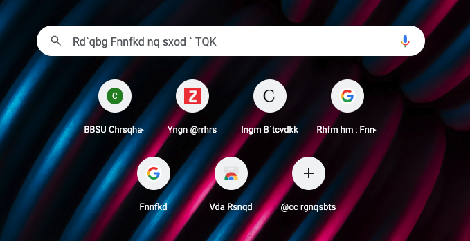 rickiwellman's tweet photo. @Google @googlechrome I need some help please? 
My text has changed and my language is set to UK British... anyway of fixing this, I have removed chrome and reinstalled! https://t.co/oYkA2XWDXv