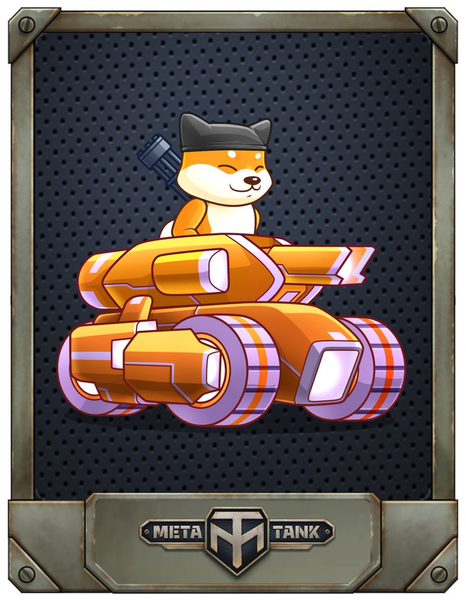 MetaTankProject's tweet photo. Day 144 of showcasing our playable Troop NFTs 🎉

Fact: Syrian rebels developed their own homemade tank, The Sham II. Which has a turret-mounted machine gun controlled by a Playstation controller. 

#MetaTank #NFT #BSC #GameFi #Axie $SHIB $DOGE $BNB $DRIP $XEN $HORDE $SOL https://t.co/sNPNmeqzEX